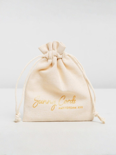 Georgi Beige - Brillenkoord goud