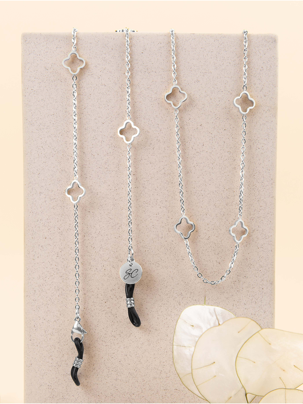 Ruby Zilver | Zonnebrilkoord