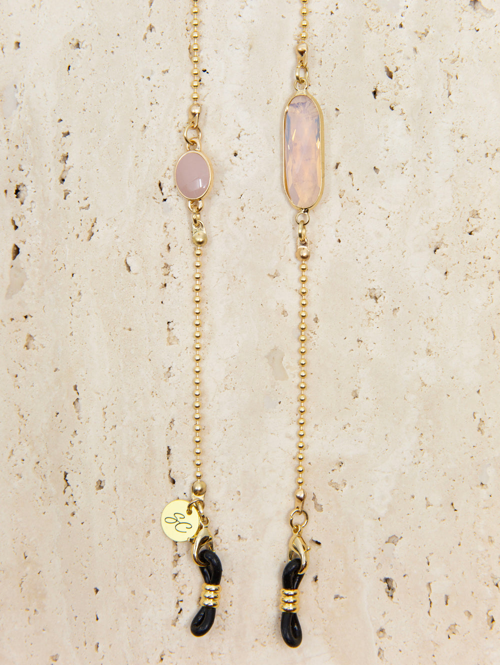 Crystal C Peach  | Zonnebril koord