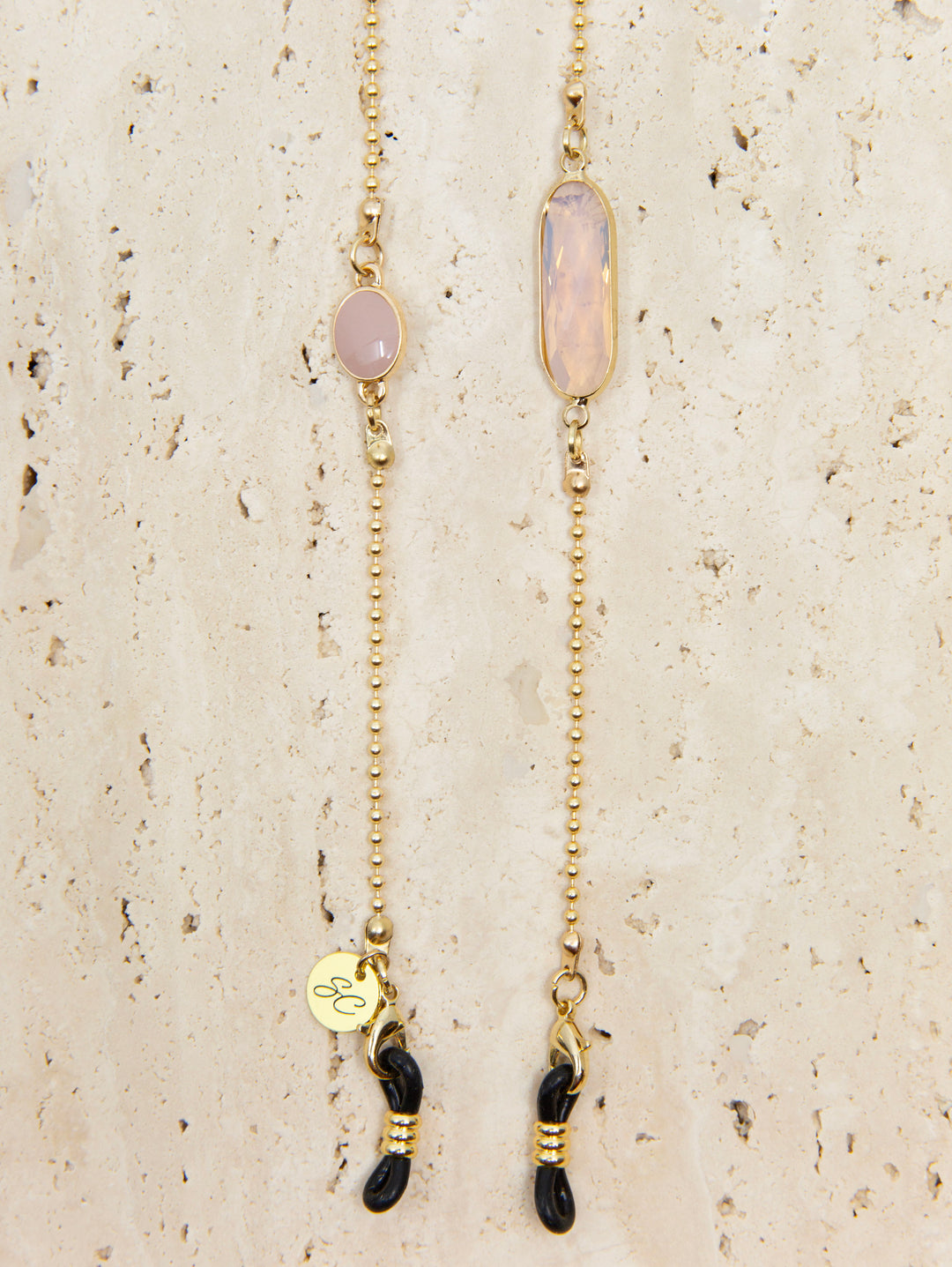 Crystal C Peach  | Zonnebril koord