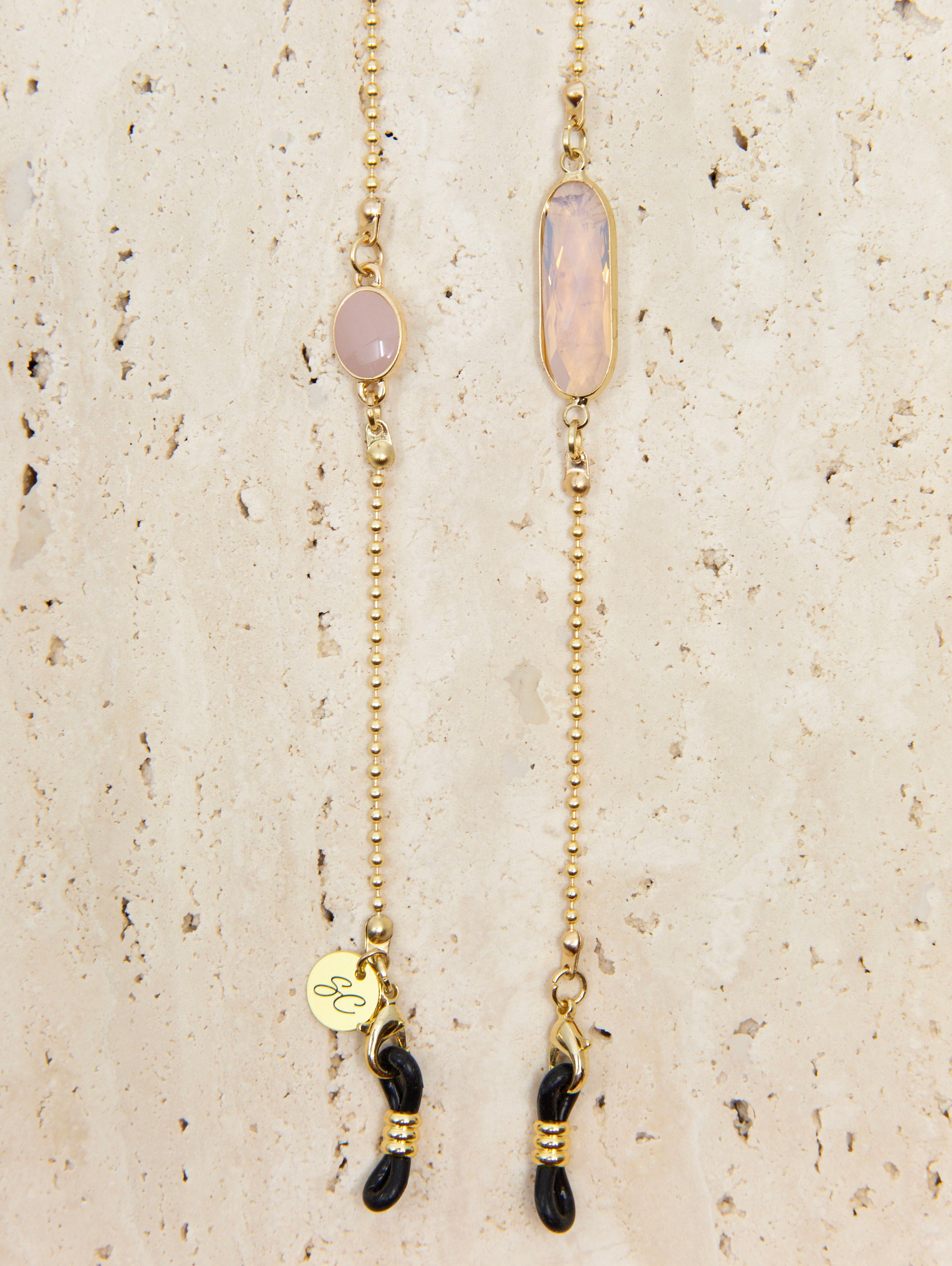 Crystal C Peach  | Zonnebril koord