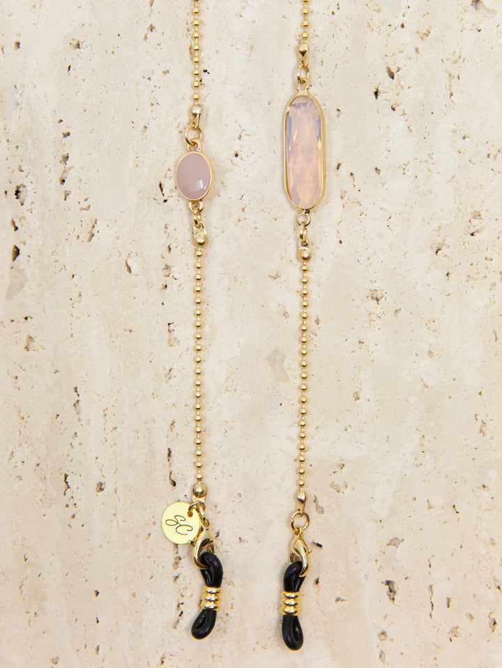 Crystal C Peach  | Zonnebril koord
