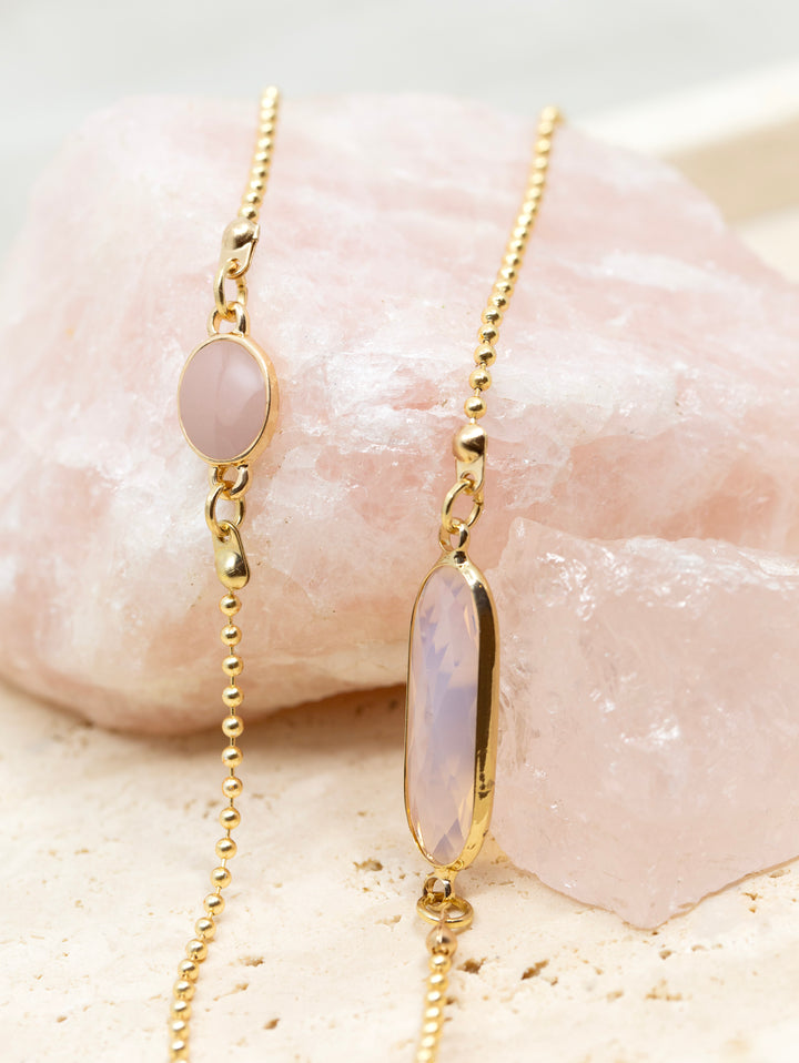 Crystal C Peach  | Zonnebril koord