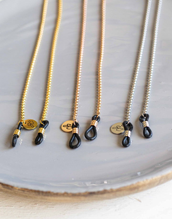 Statement Piece rose goud | Brillenkoordje