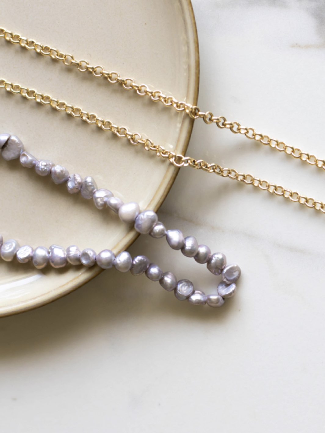 Pearl grijs goud | Sunny Cords