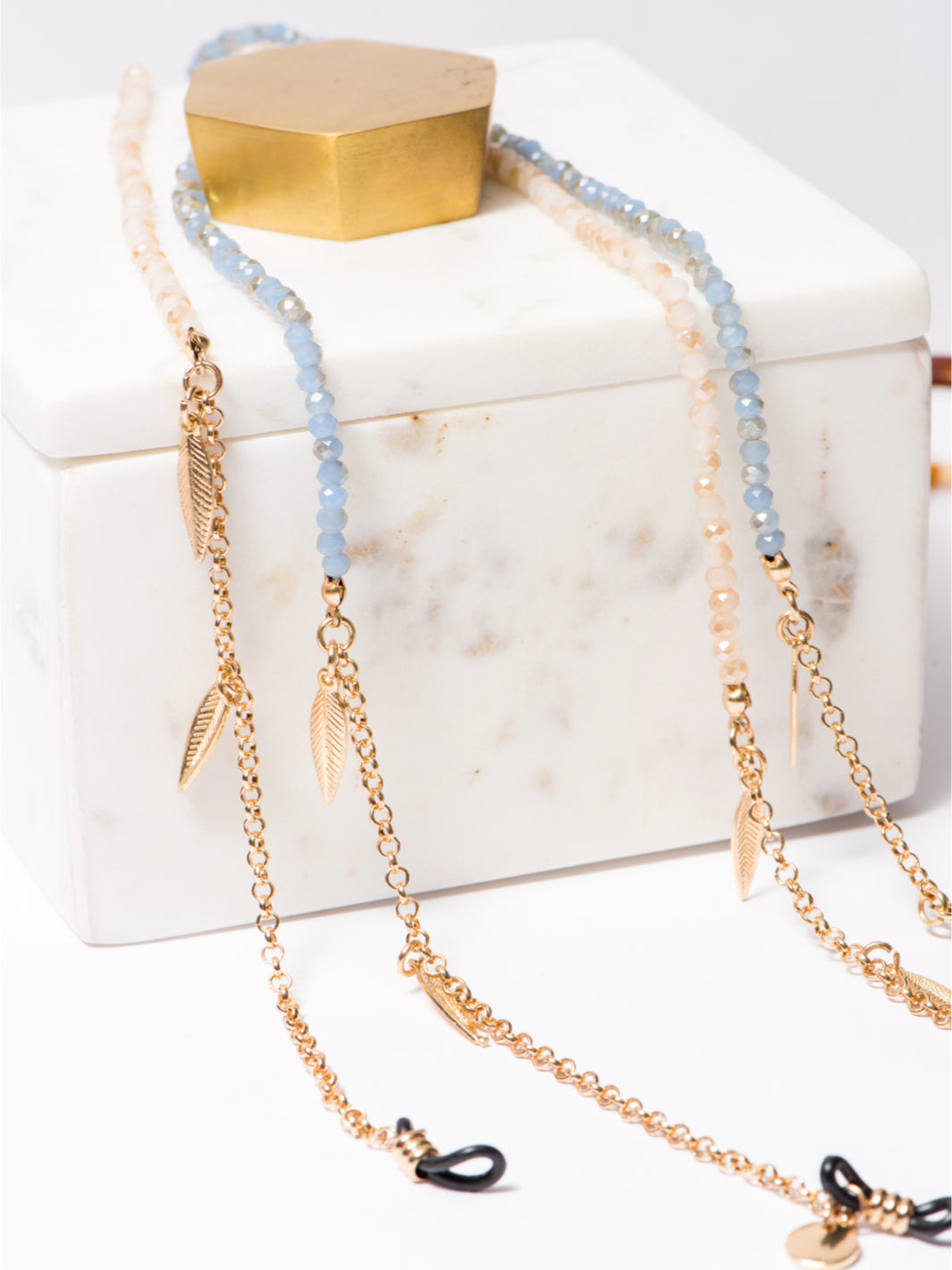 Bead It lichtblauw | Zonnebrilkoord