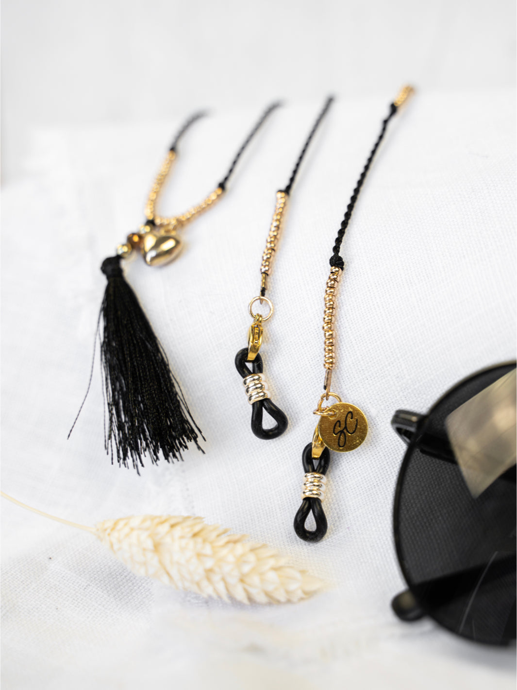 McTassel zwart | Zonnebrilkoord
