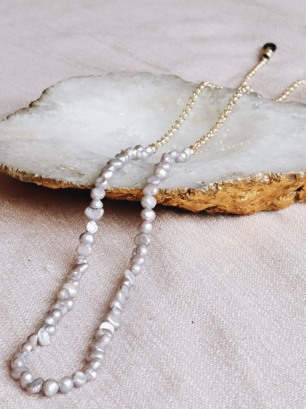 Pearl grijs goud | Sunny Cords