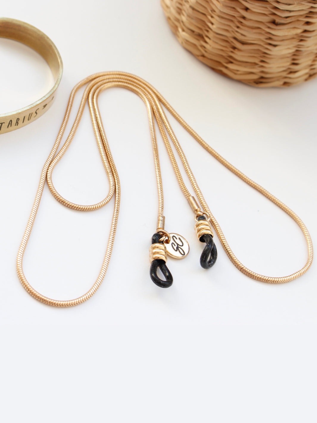 Snake goud | Brillenkoordje