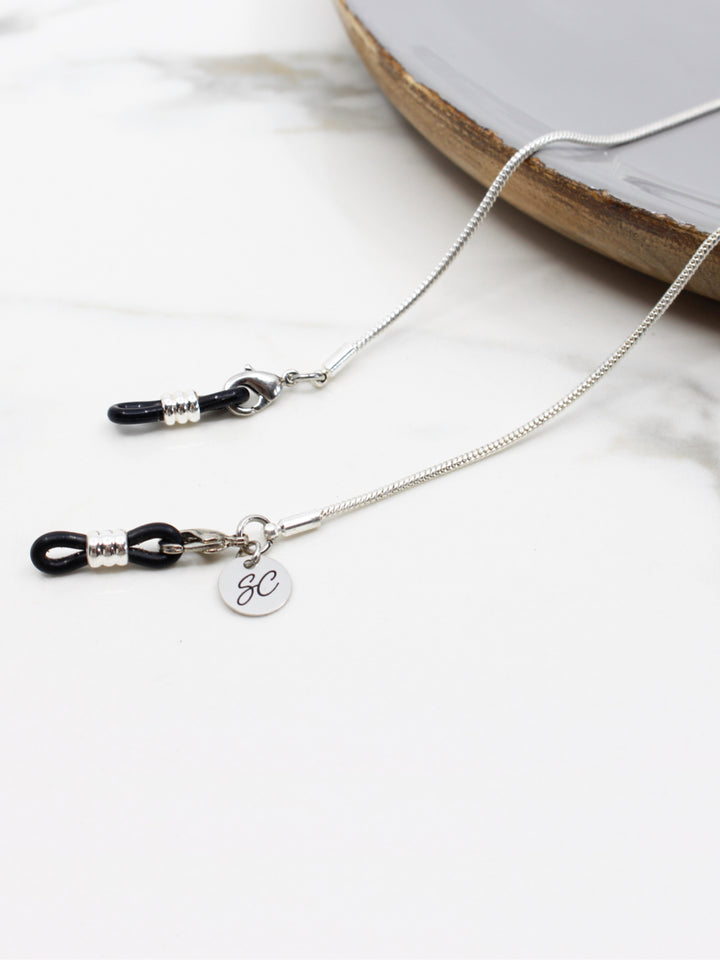 Snake zilver | Brillenkoord