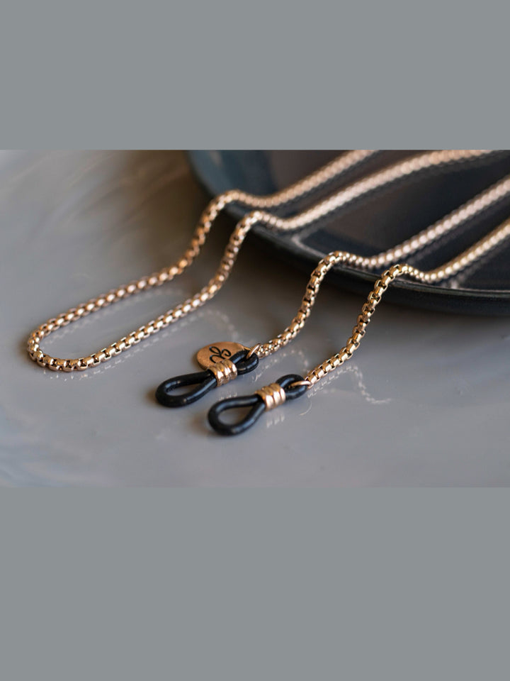 Statement Piece rose goud | Brillenkoordje