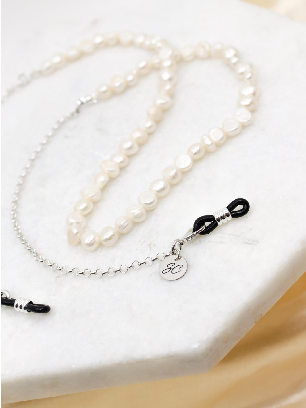 Pearl wit zilver | Sunny Cords